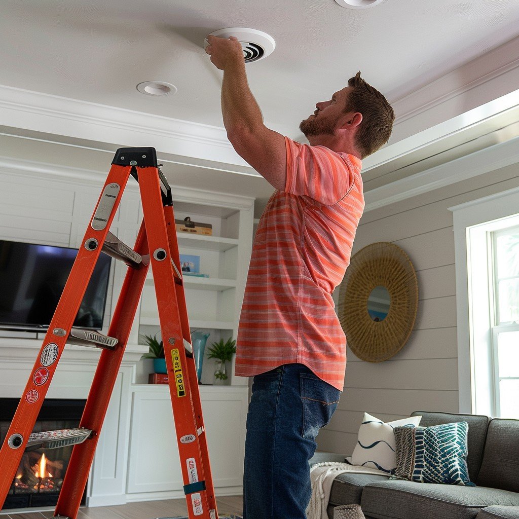 Smart smoke and carbon monoxide detectors can ensure home safety.