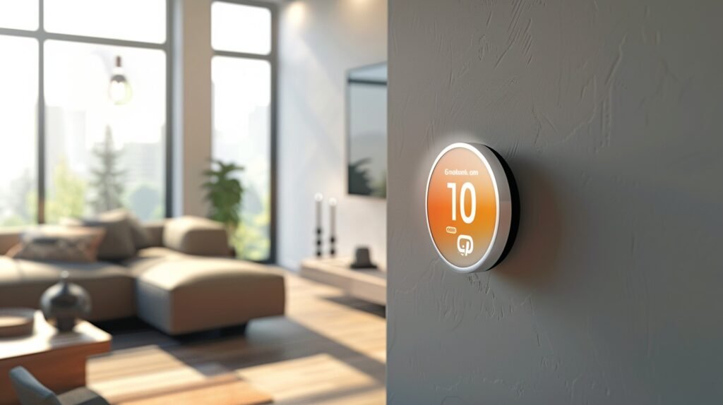 Advanced smart thermostats optimize energy use based on both human presence and time of day.