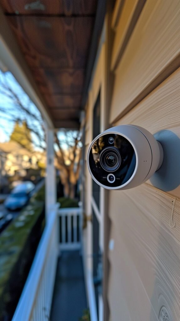 Smart surveillance cameras offer high definition video surveillance with night vision, two way audio and AI powered person detection.